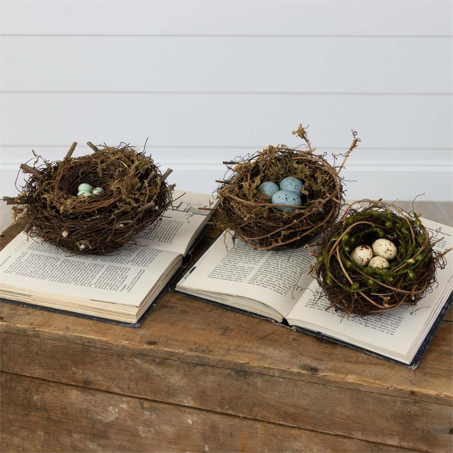 Decorative Bird Nests.
