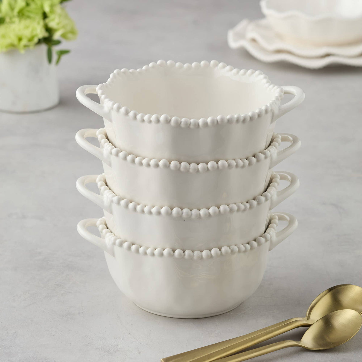 Perlette Cream Soup Crock