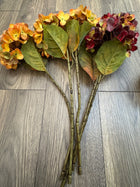 22" Artificial Real Touch(Poly Coated)Hydrangea-Large Bloom