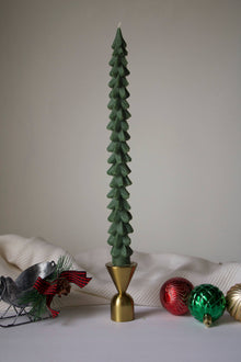 Christmas Tree Taper Candle