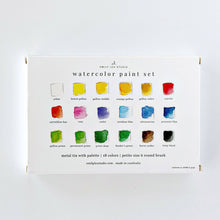 Watercolor paint set
