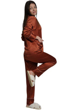 ASHLEY LONG MATTE SATIN  PAJAMAS