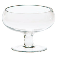 7"D Belfast Compote Glass Vase.