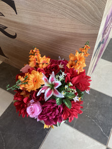 Silk Arrangement in Vase