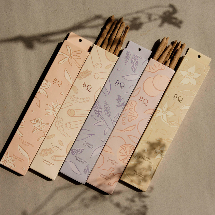 Botanical  Thick Incense Assorted.