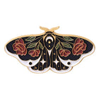 Floral Moth Butterfly Enamel Pins - Beautiful brooch pins
