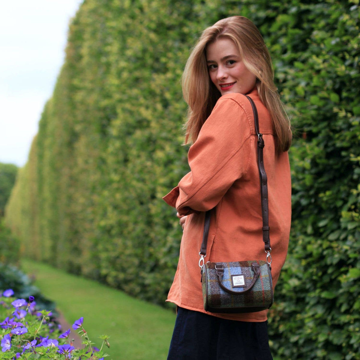 Harris Tweed 'Kilbride' Mini Bowling Bag