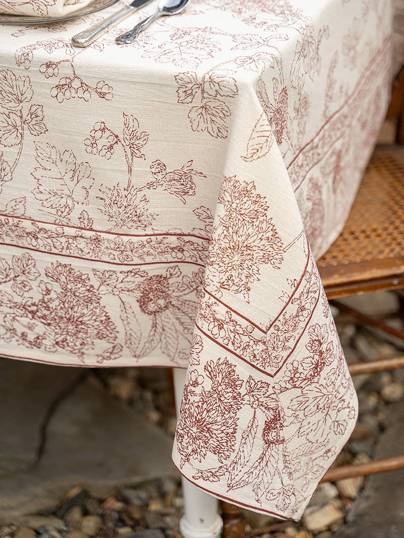 Chestnut Tablecloth - Brown