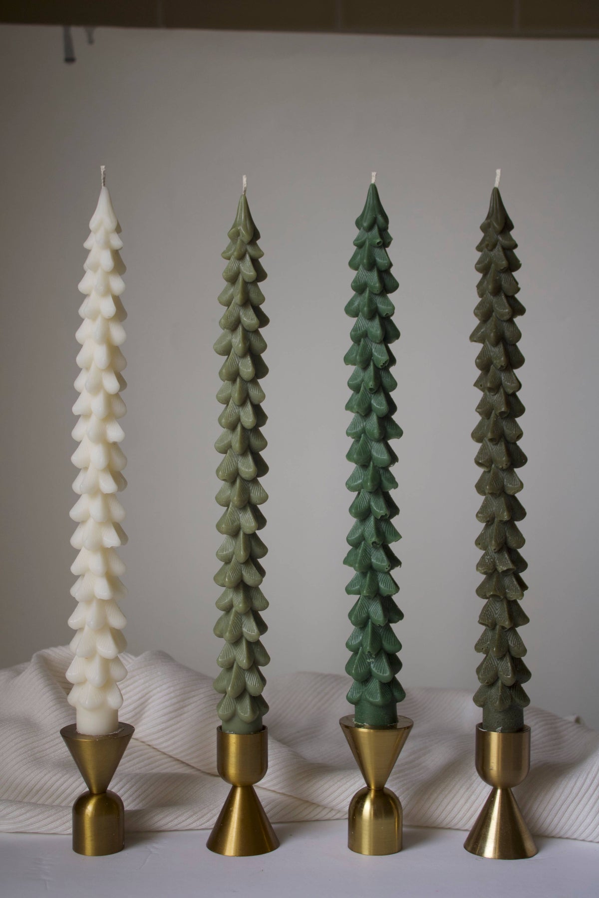 Christmas Tree Taper Candle
