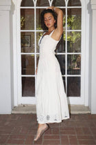 Nautical Tie Maxi Dress