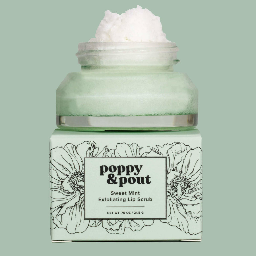 Lip Scrub, Sweet Mint.