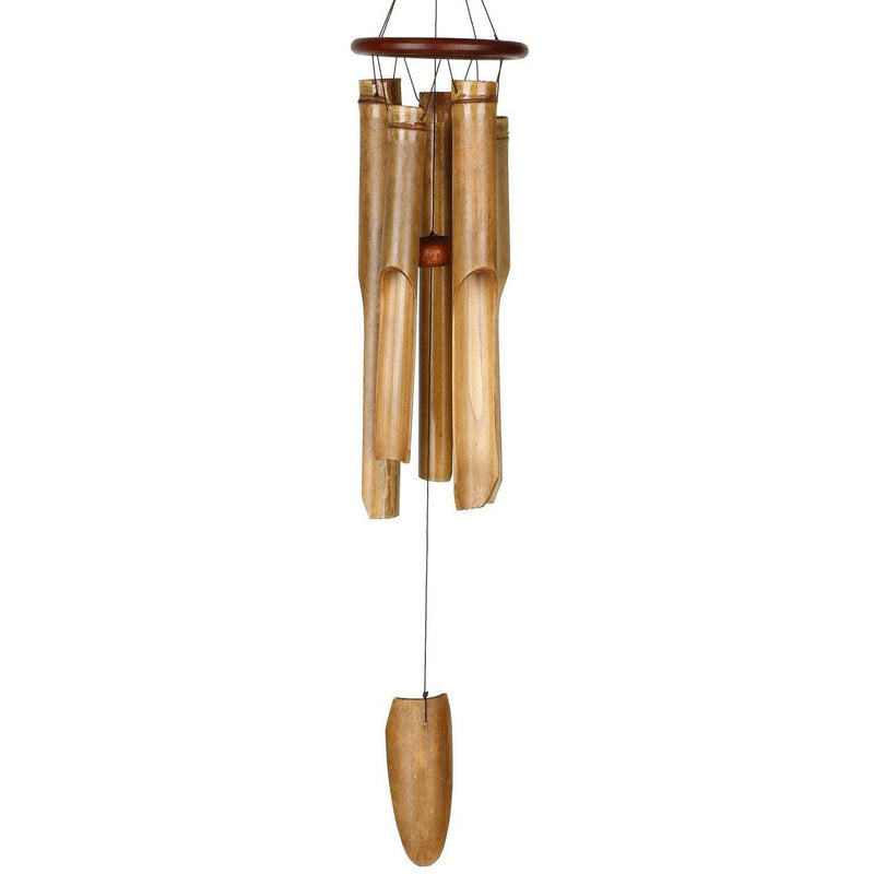 Ring Bamboo Chime - Large, Cocoa.