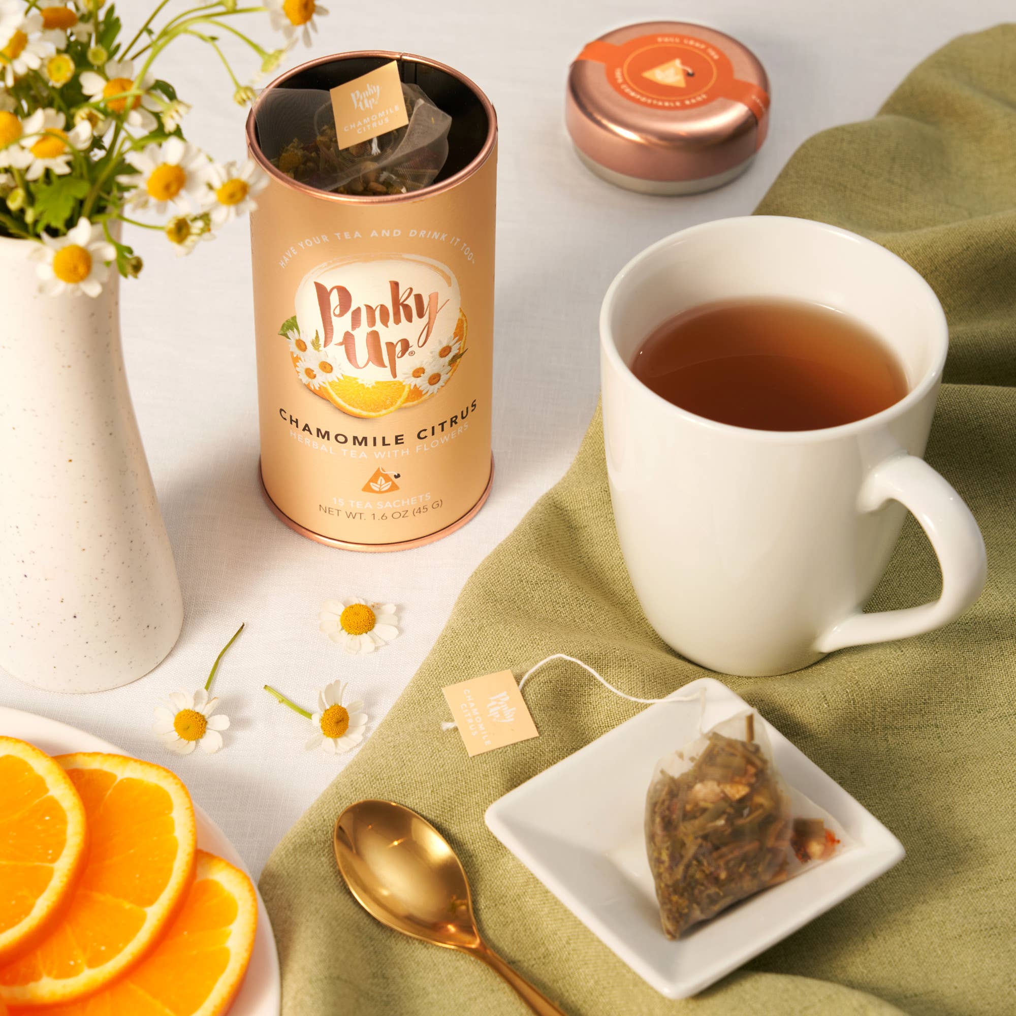 Chamomile Citrus Herbal Tea 15 Sachets