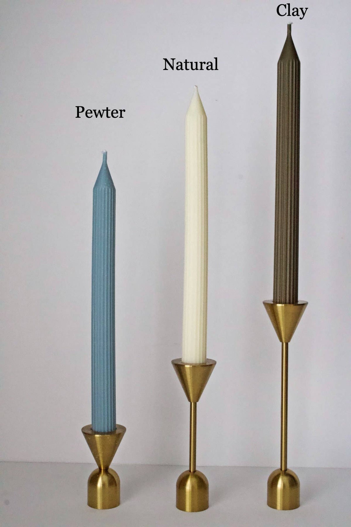2pc Pencil Taper Candles