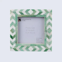 Picture Frames Taj Pattern Bone Inlay, 4" x 4"