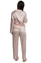 ASHLEY LONG MATTE SATIN  PAJAMAS
