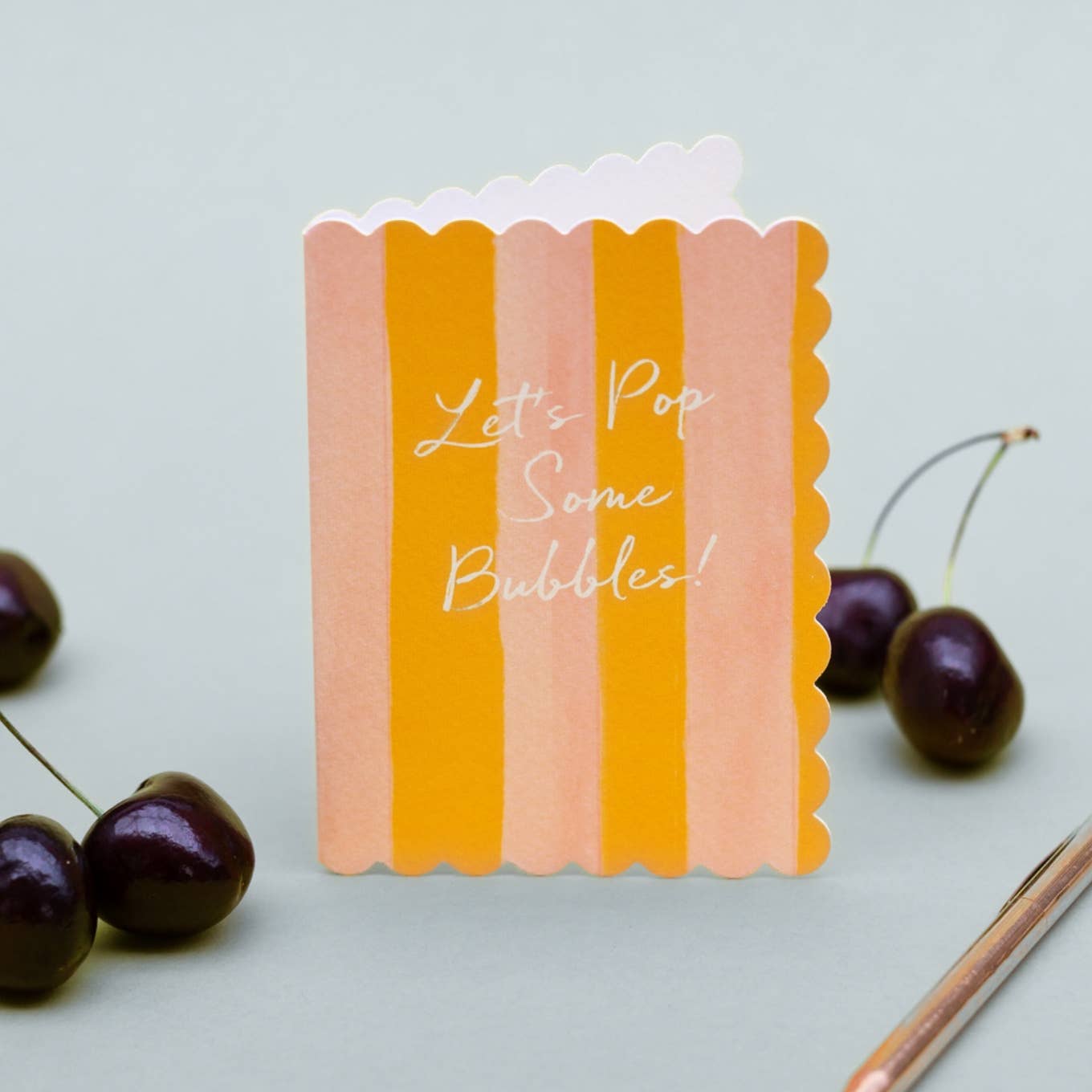 Lets Pop some Bubbles Card (Cello-Free)