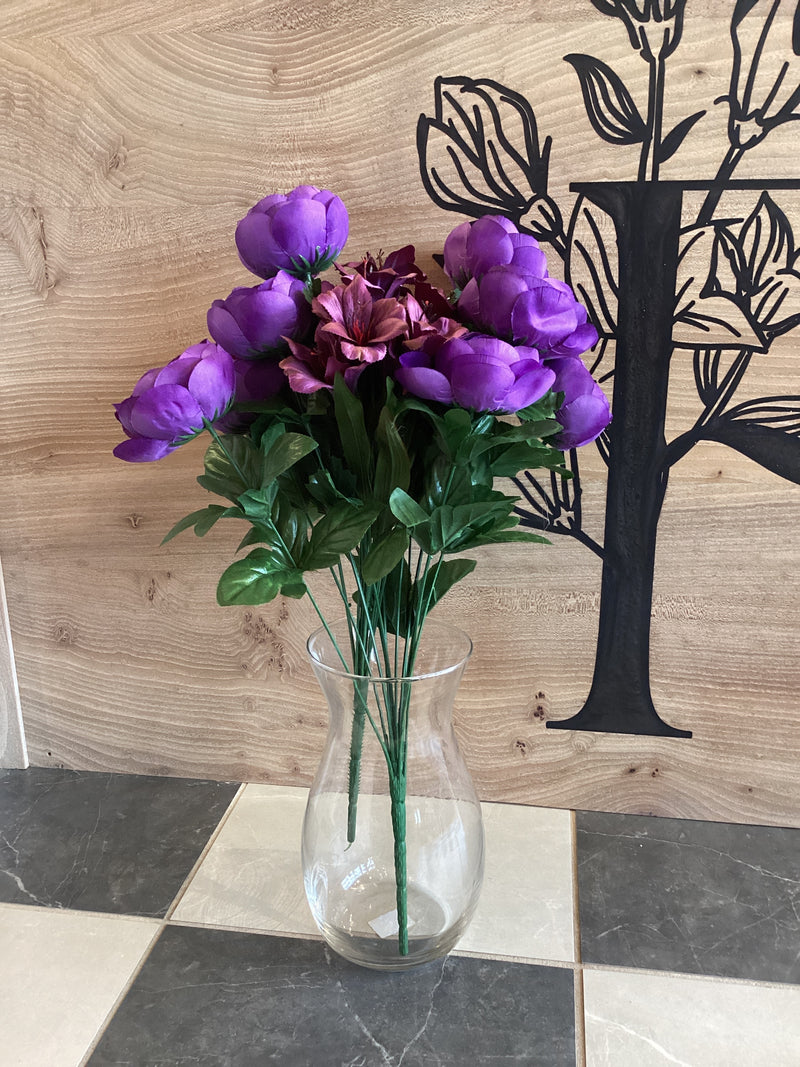 Jordan Glass Vase 9"