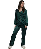 ASHLEY LONG MATTE SATIN  PAJAMAS