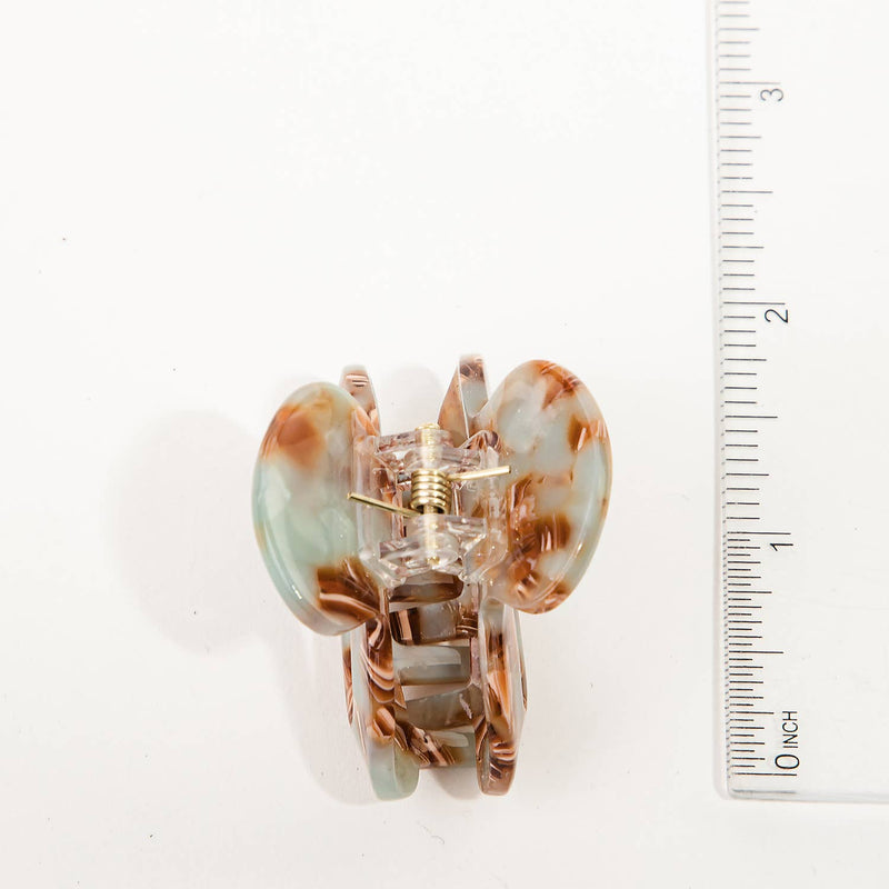 Oval Cutout Acetate Hair Claw