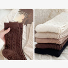 CASHMERE SOCKS FOR WINTER_CREW SOCKS