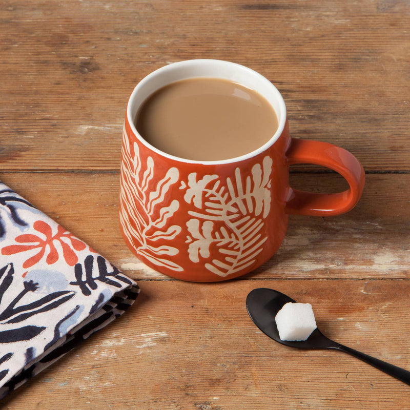Danica Studio Entwine Imprint Stoneware Mugs 12 oz.