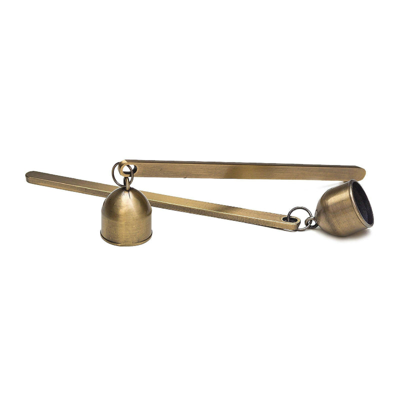 Antique Brass Bell Snuffer.