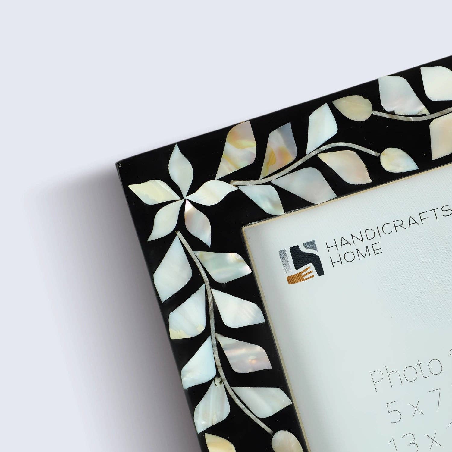 Alhambra Negra Mother of Pearl & Resin Inlay Picture Frame