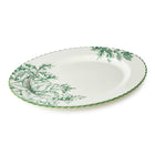 Winter Evergreen Oval Platter 16 x 12