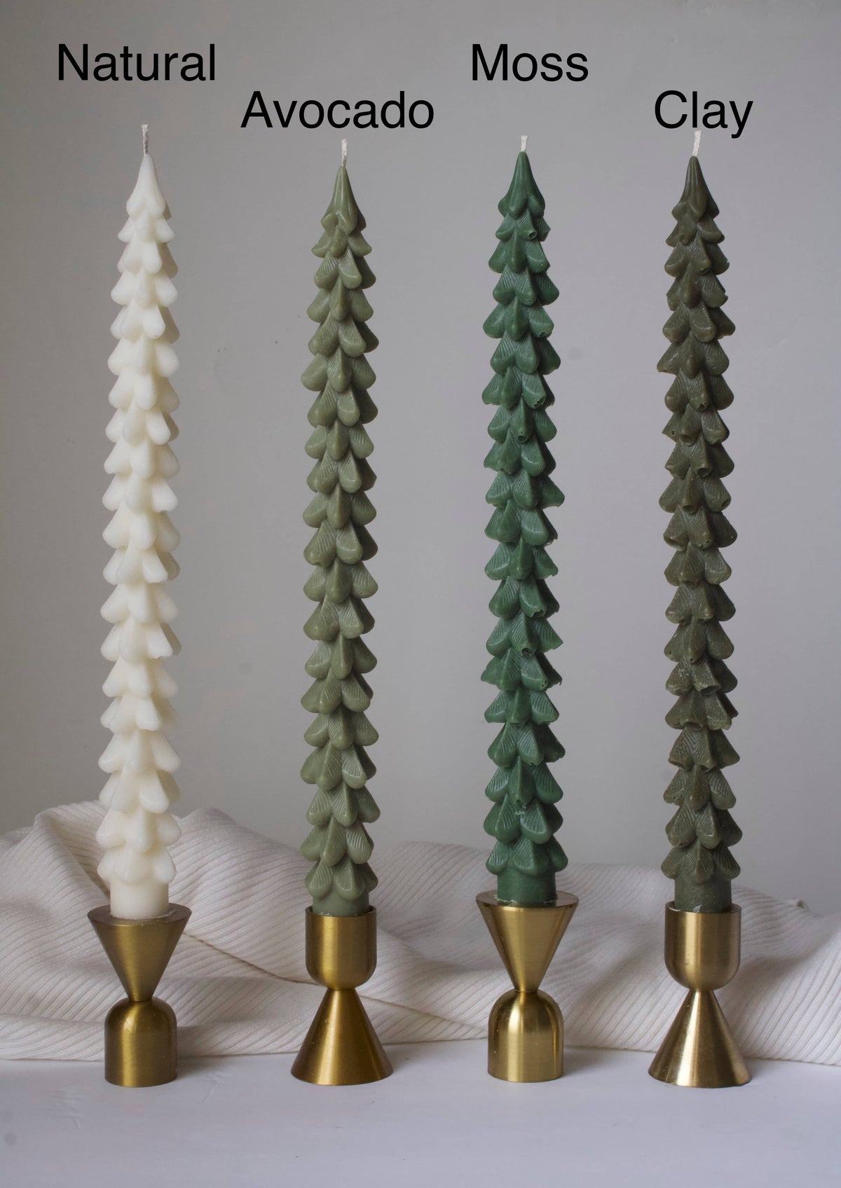 Christmas Tree Taper Candle