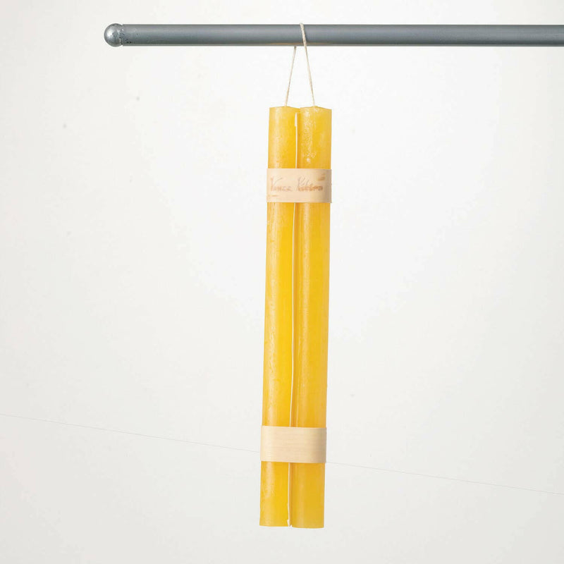 PALE YELLOW HANGING TAPER 2.