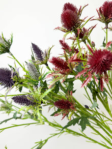 26" Artificial Thistle Eryngium Sea Holly