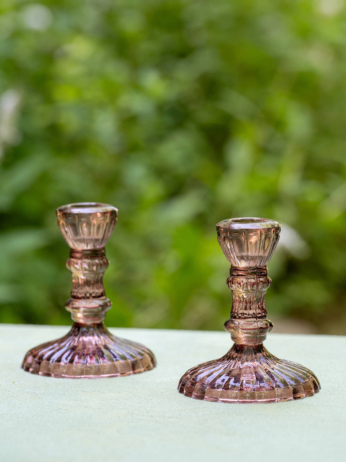 Vintage Candlestick Set of 2