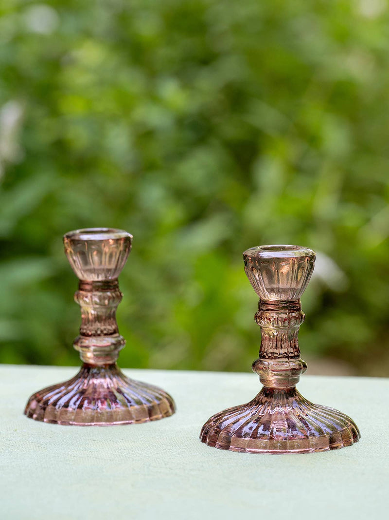 Vintage Candlestick Set of 2