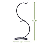 Metal Terrarium Hanger - Black.