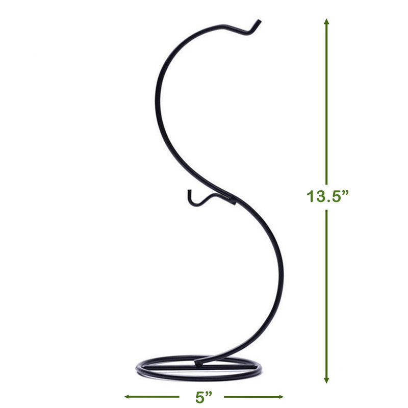 Metal Terrarium Hanger - Black.