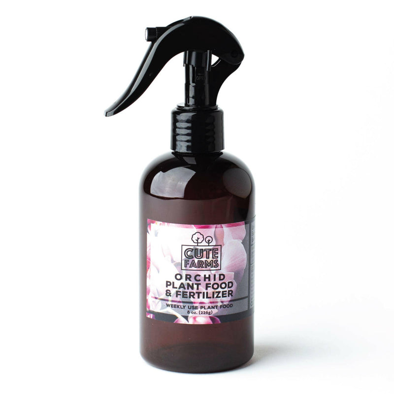 8 oz Orchid Plant Food Fertilizer.
