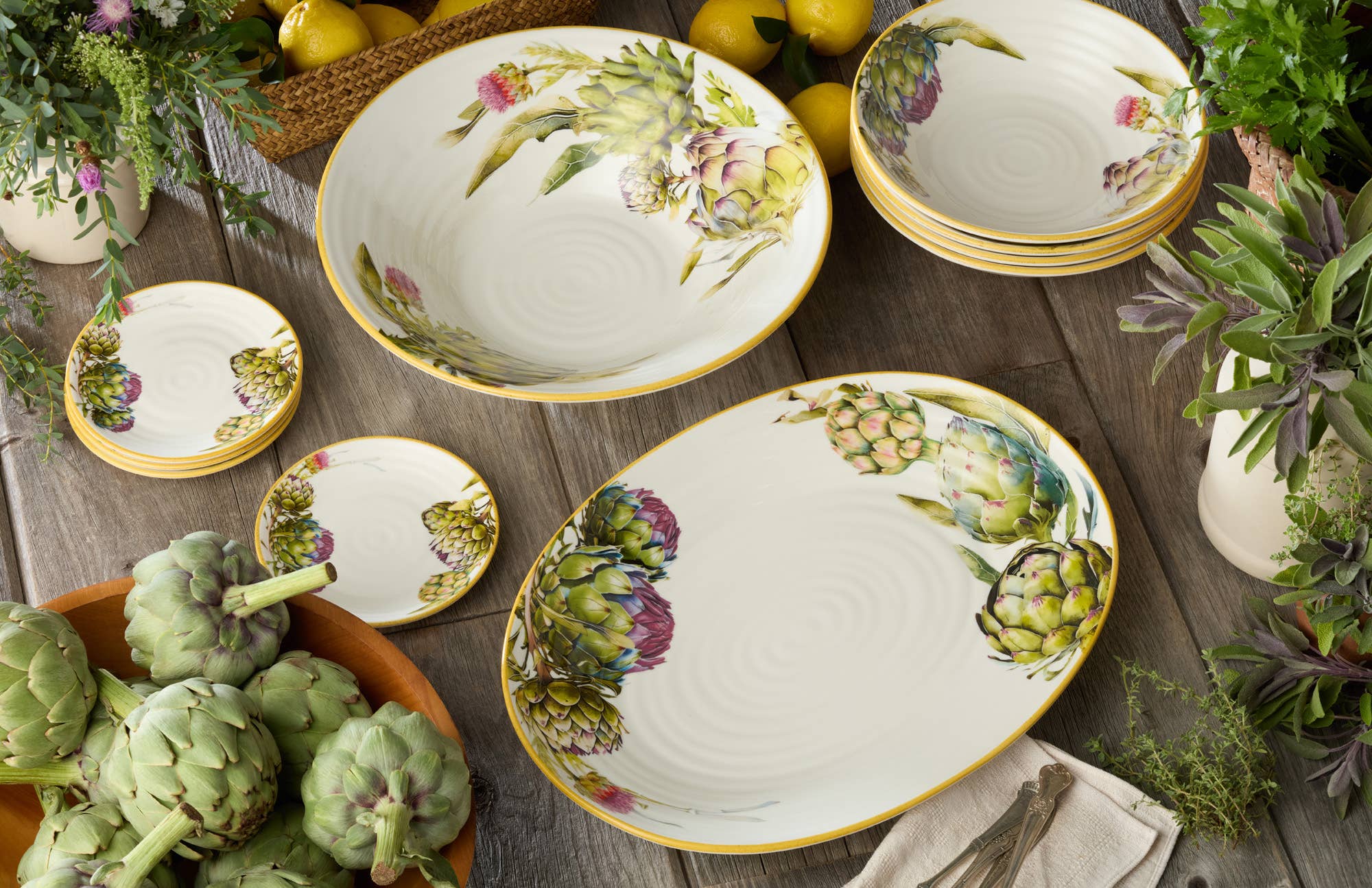 Verdura Oval Platter 16in x 11.5in