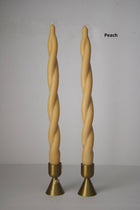 2 PC Spiral Taper Candlesticks