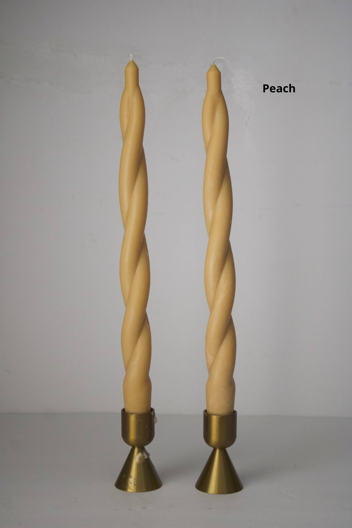 2 PC Spiral Taper Candlesticks