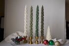 Christmas Tree Taper Candle