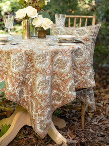 Timeless Tapestry Tablecloth - Maple