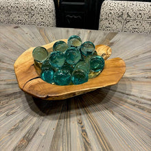 Large Bowl Shallow-Solid Teak (16/16/3")