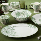 Winter Evergreen Oval Platter 16 x 12