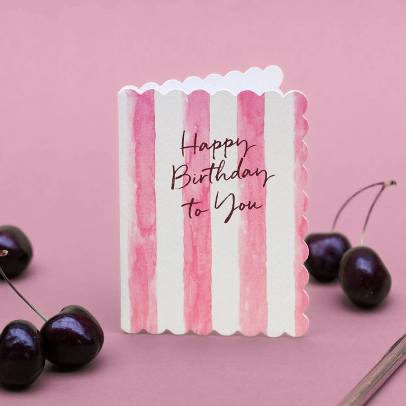 Happy Birthday to You Card (Cello-Free)
