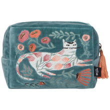 Catbloom Embroidered Pouch.
