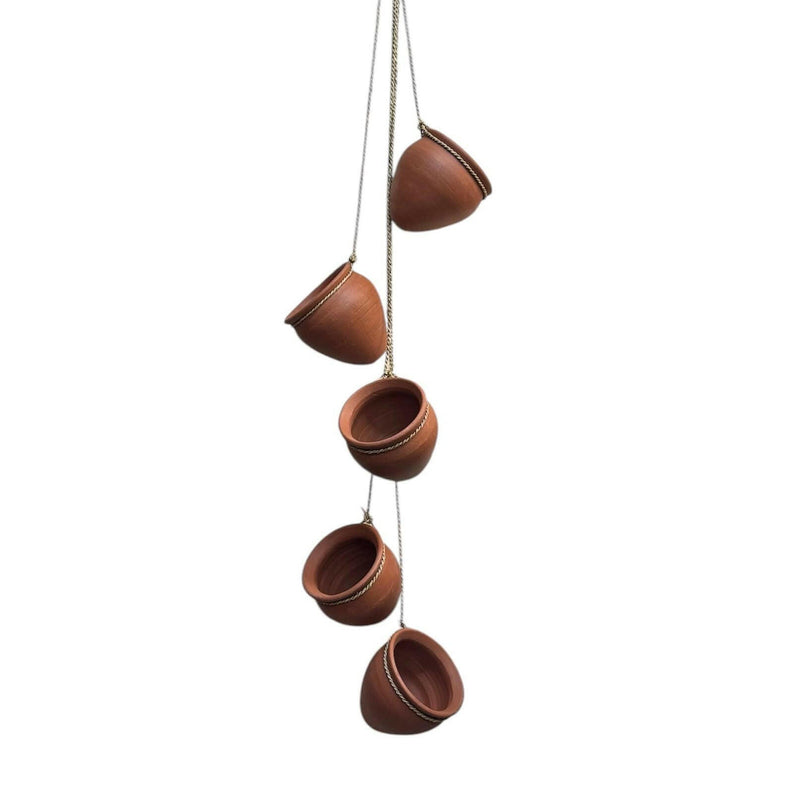 Hanging Terra Cotta Planting Pots.