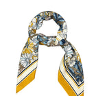 Floral Velvet Wool Scarf Shawl for Winter
