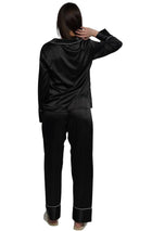 ASHLEY LONG MATTE SATIN  PAJAMAS