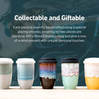 Grapefruit 12oz Ceramic Travel Mug – Reusable & Stylish